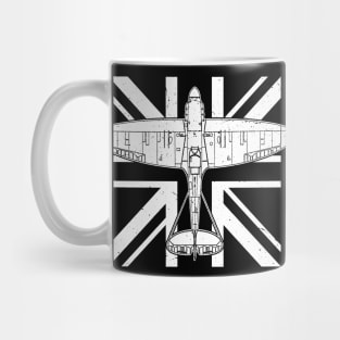 Spitfire UK RAF WW2 Plane Aircraft Airplane Supermarine Mug